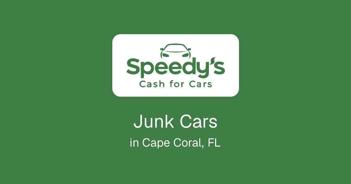 Junk Cars in Cape Coral, FL