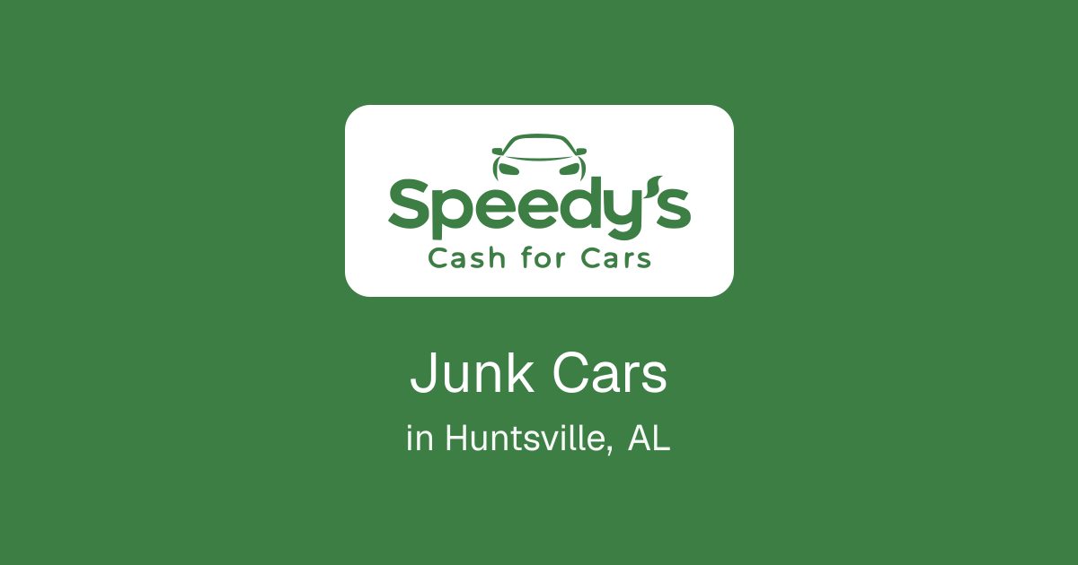 Junk Cars in Huntsville, AL