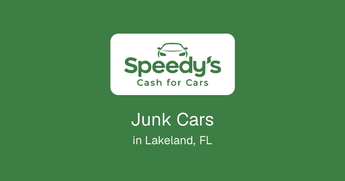 Junk Cars in Lakeland, FL