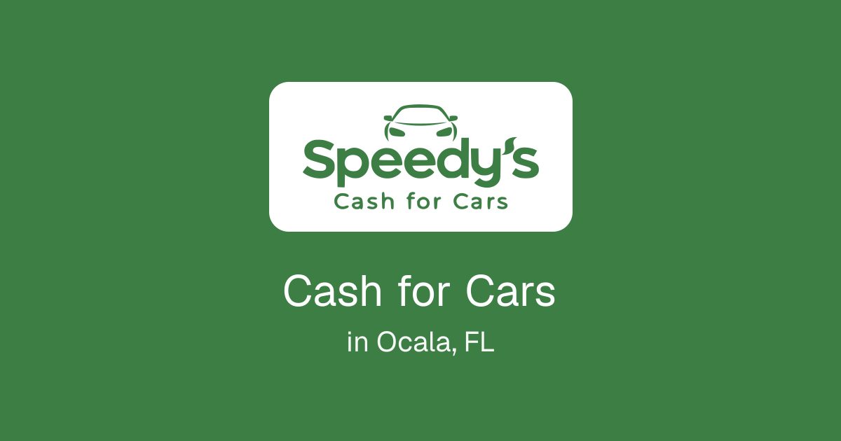 Cash for Cars in Ocala, FL
