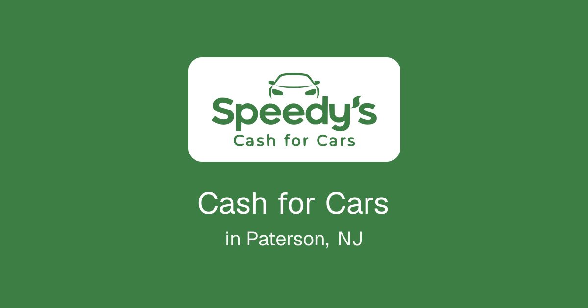 Cash for Cars in Paterson, NJ